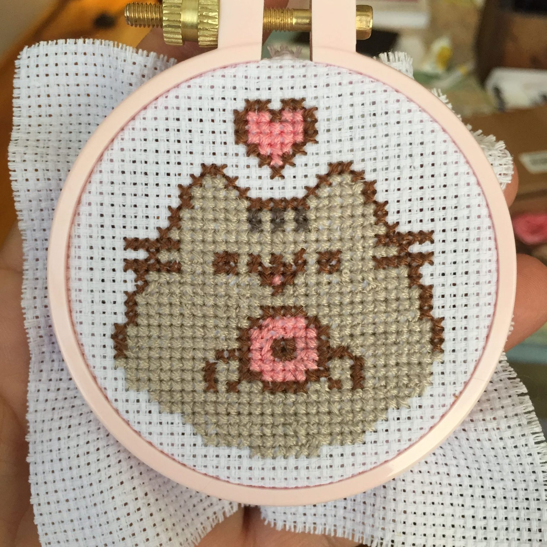 Pusheen Cross stitch